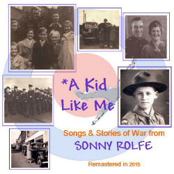 image of cd titled: a kid like me by sonny rolfe